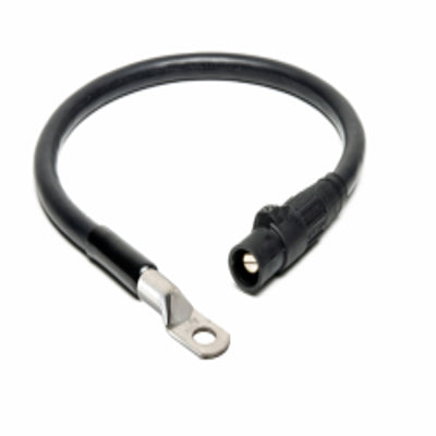 4/0 1C Type W Power Cable Pigtail w/ Male Cam-Lok and Lug, 3ft. Pigtail